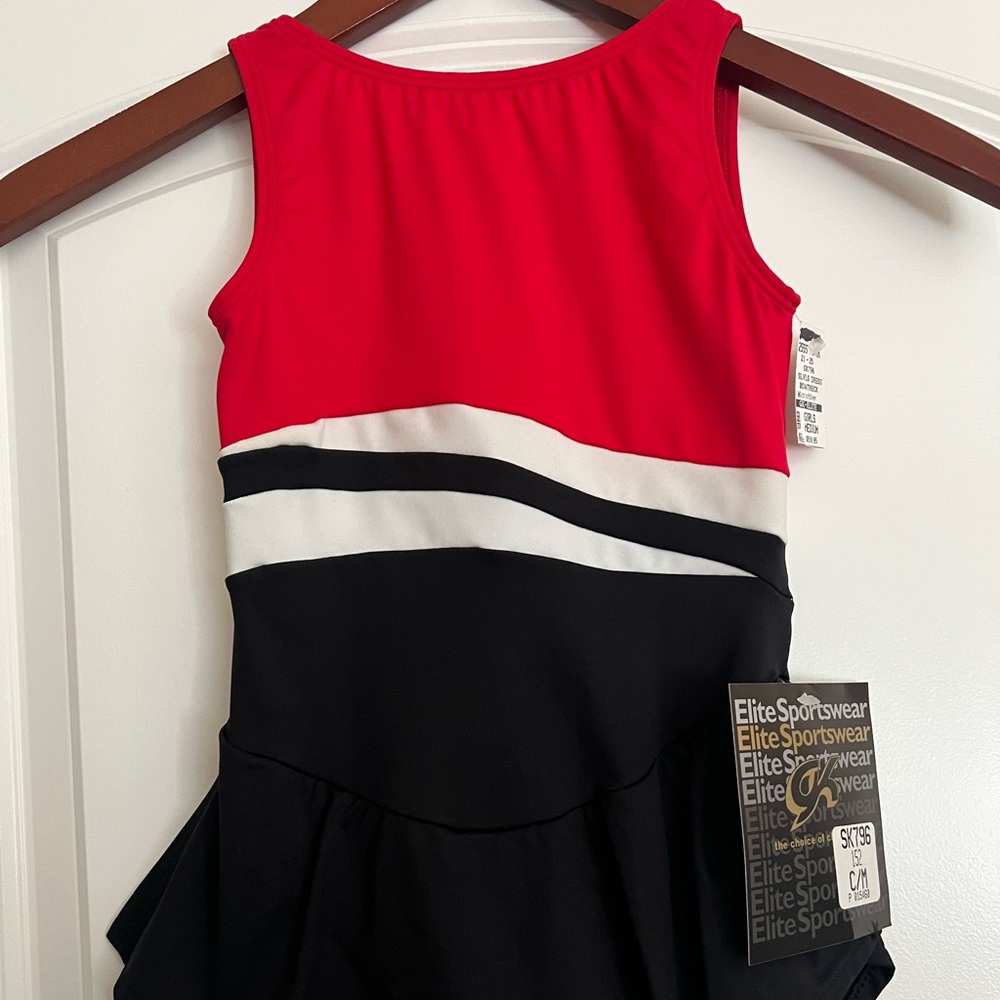 Figure Skating Dress, Ice Skating, Roller Skating, Gymnastics Skirted Leotard.